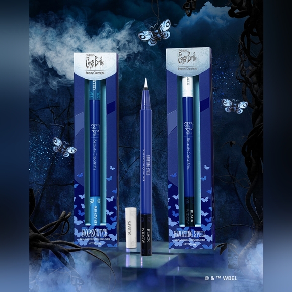 Tim Burton's Corpse Bride X Beauty Creations "Hopscotch: Liquid Liner Duo - Picture 1 of 7